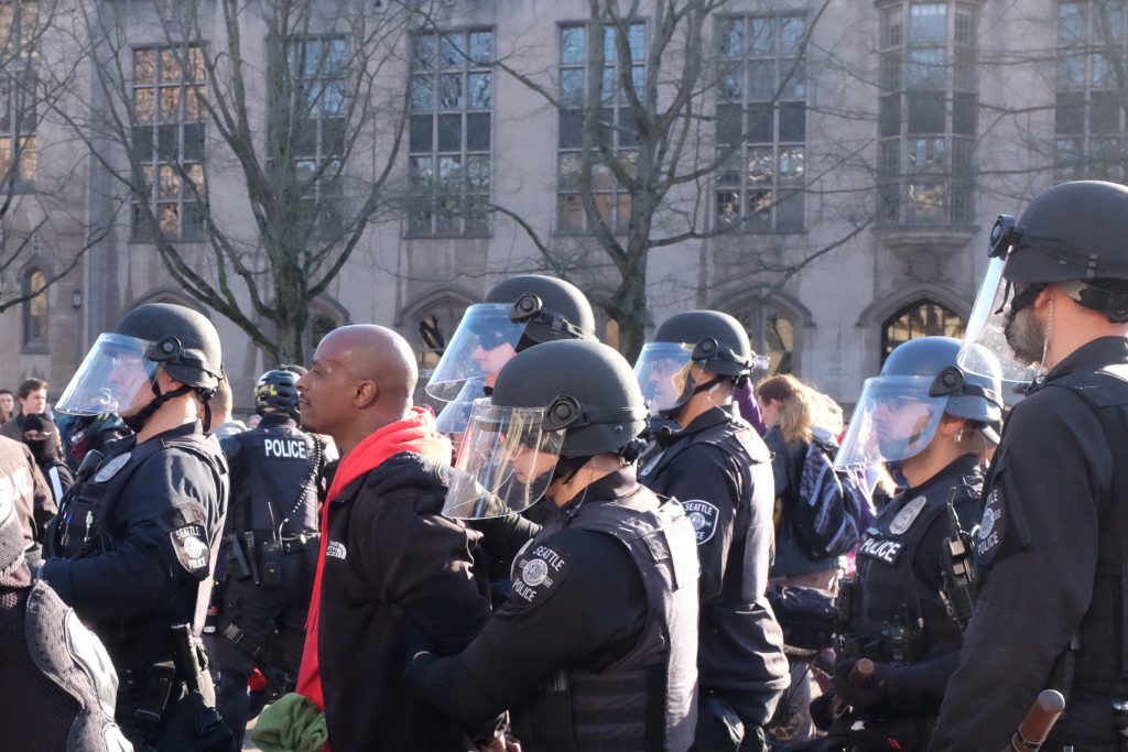 SWAT Police at Protest