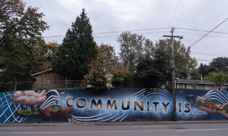 Renton Mural Full View